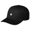 Madison Logo Cap Black White
