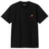 SS American Script T Shirt Black