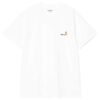 SS American Script T Shirt White