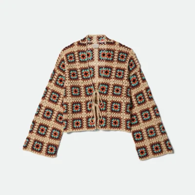 CROCHET KNIT KIMONO