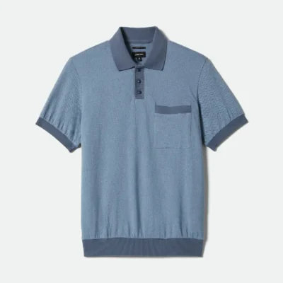 WEEKEND HERRINGBONE S/S POLO